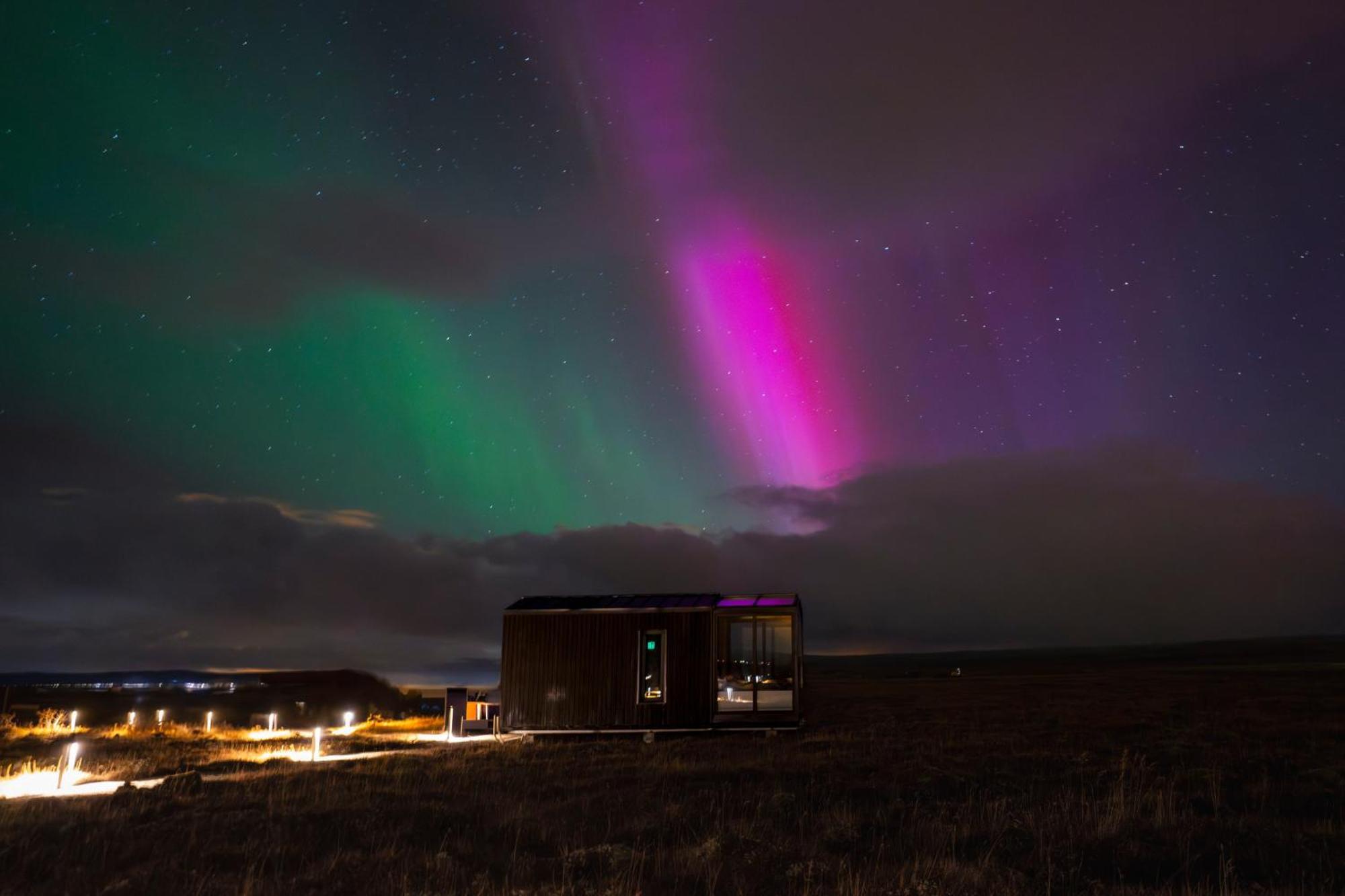 Tiny Glass Lodge Experience The Nature Selfoss Ngoại thất bức ảnh