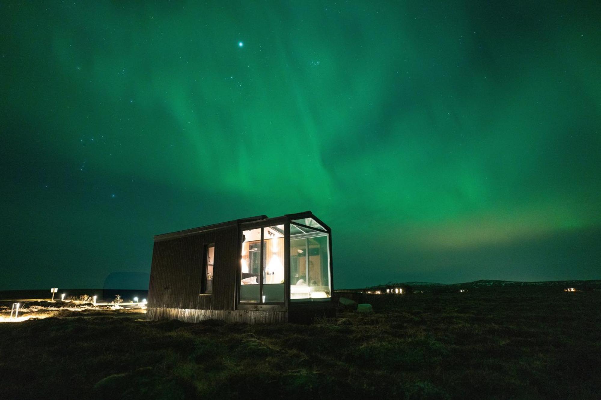 Tiny Glass Lodge Experience The Nature Selfoss Ngoại thất bức ảnh