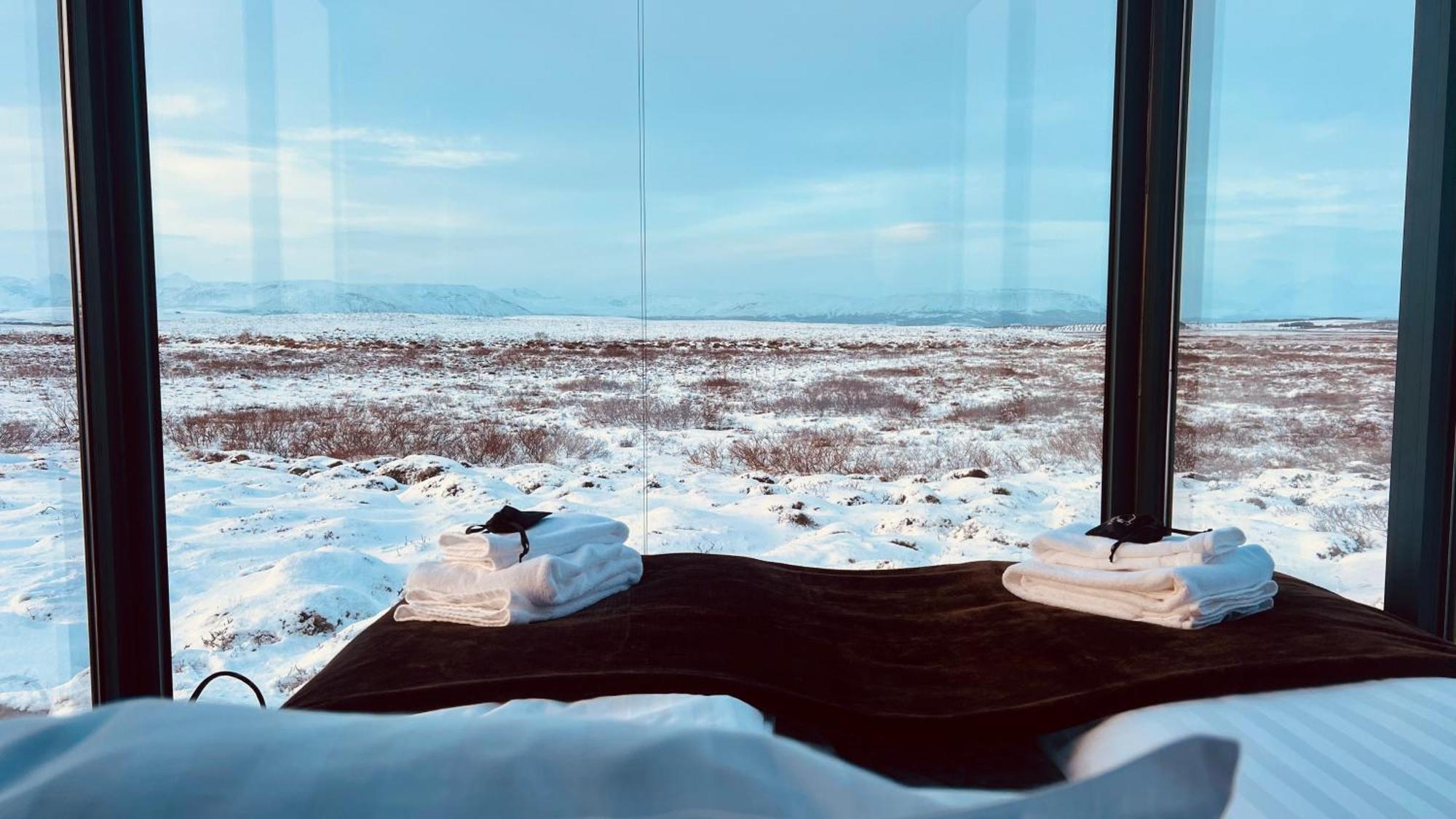 Tiny Glass Lodge Experience The Nature Selfoss Ngoại thất bức ảnh