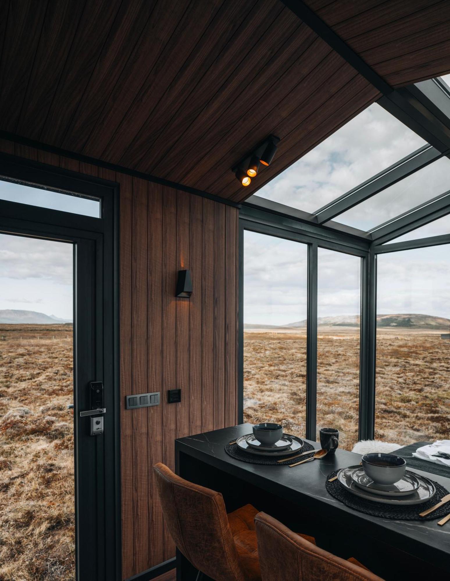 Tiny Glass Lodge Experience The Nature Selfoss Ngoại thất bức ảnh