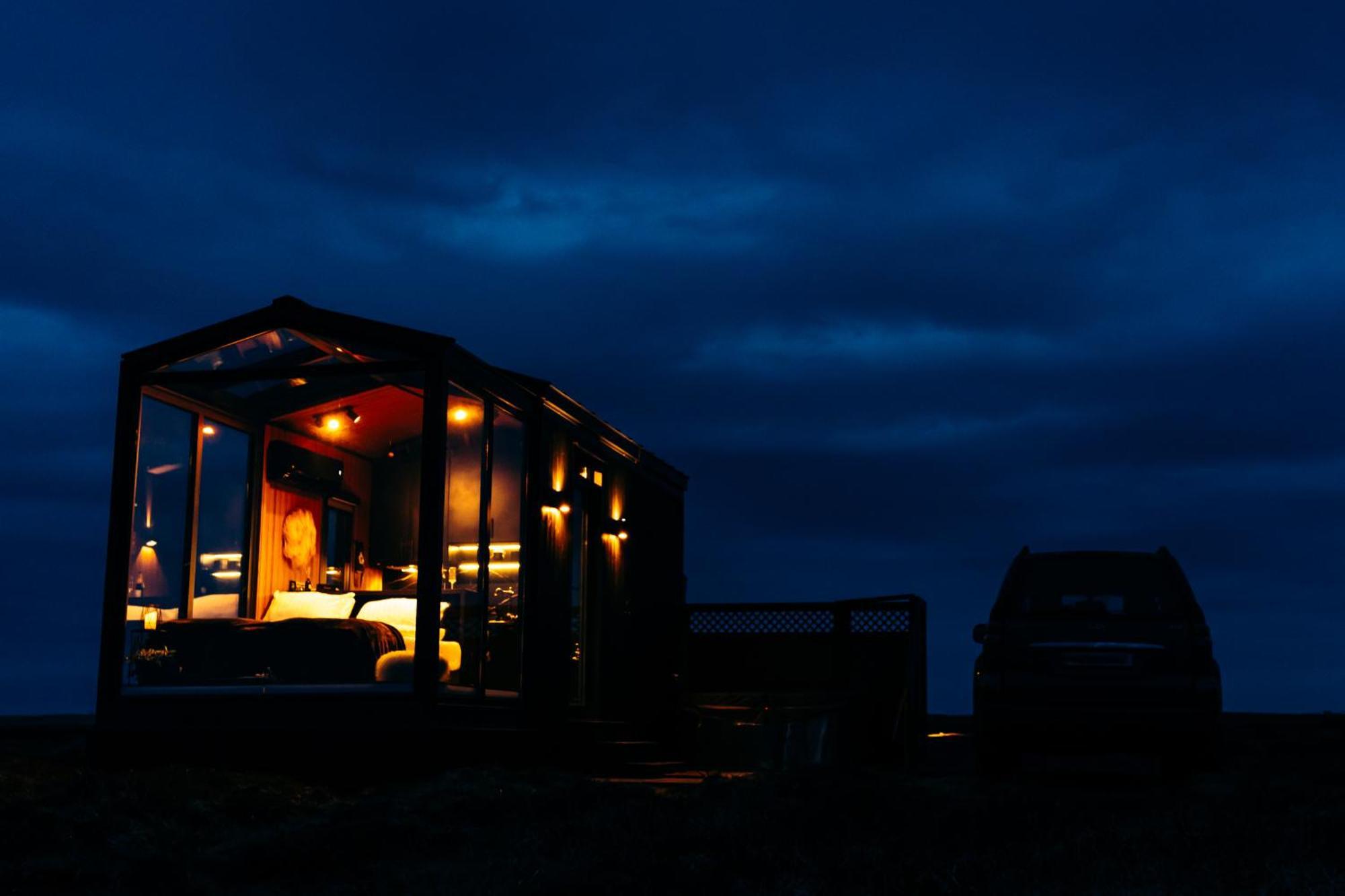 Tiny Glass Lodge Experience The Nature Selfoss Ngoại thất bức ảnh