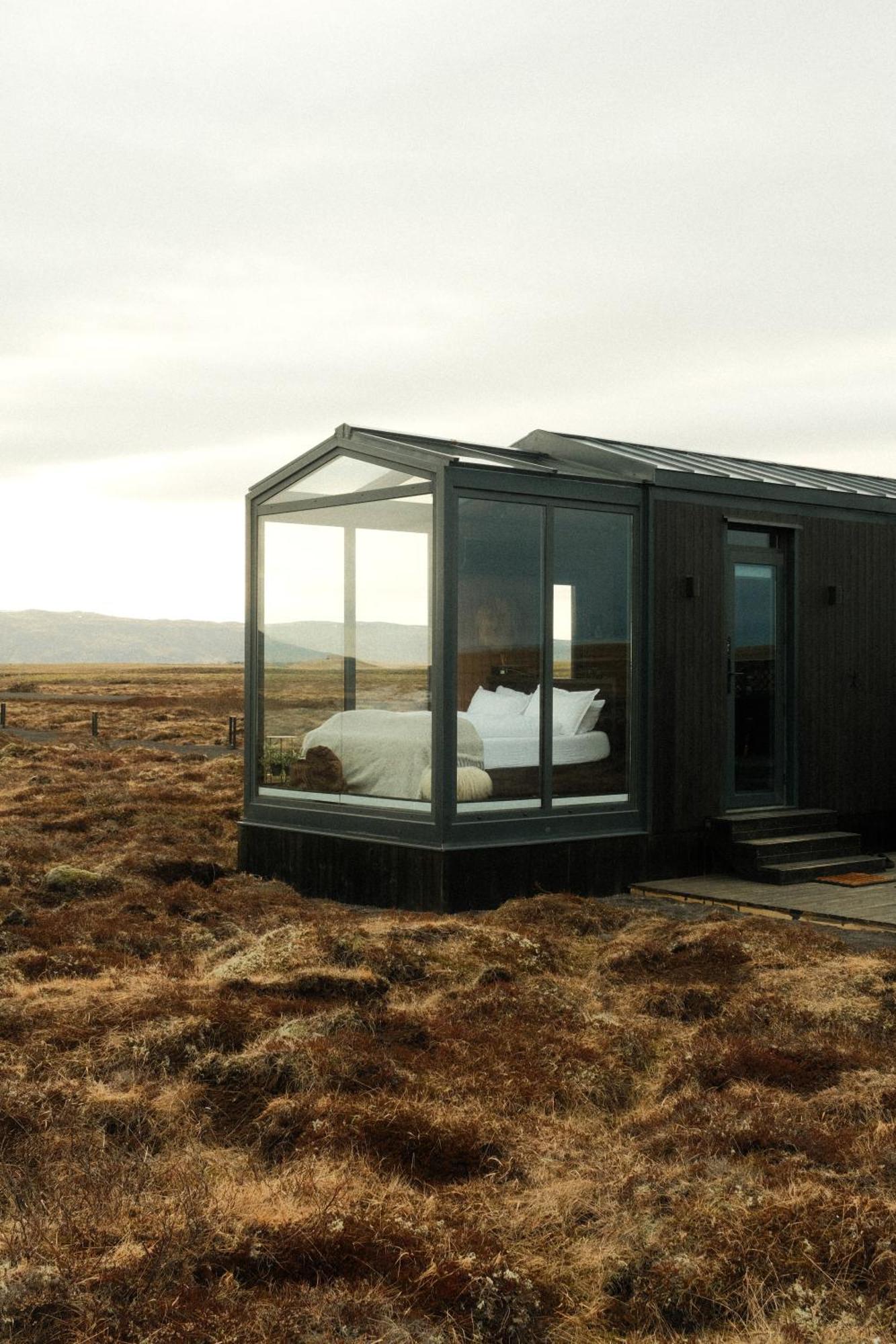 Tiny Glass Lodge Experience The Nature Selfoss Ngoại thất bức ảnh