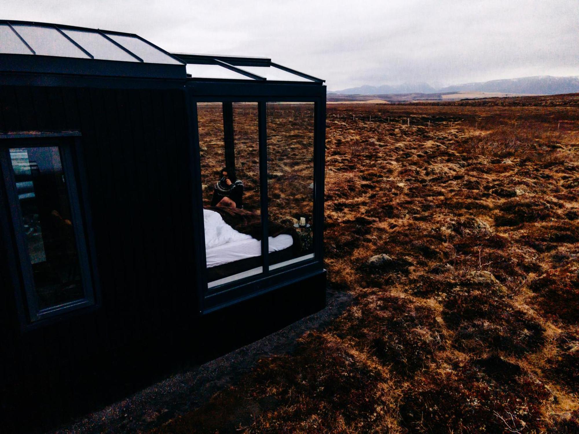 Tiny Glass Lodge Experience The Nature Selfoss Ngoại thất bức ảnh