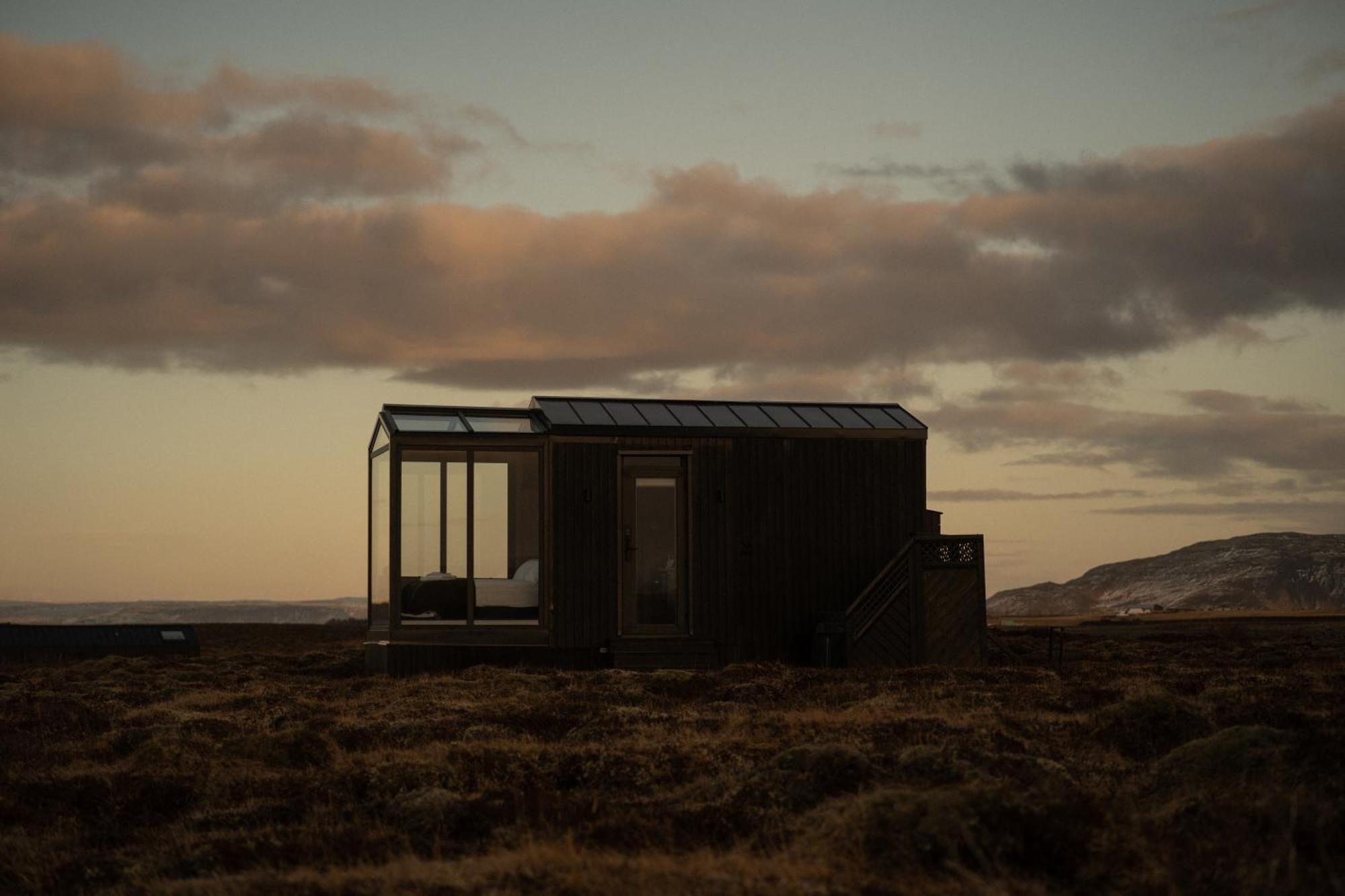Tiny Glass Lodge Experience The Nature Selfoss Ngoại thất bức ảnh